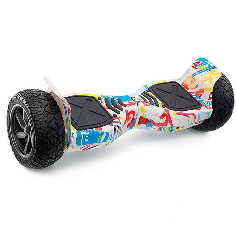 Hoverboard Off-Road com Bluetooth 8,5 polegadas - Branco Colorido