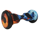 Skate Elétrrico Hoverboard 10 Polegadas com Bluetooth - Fogo e Gelo